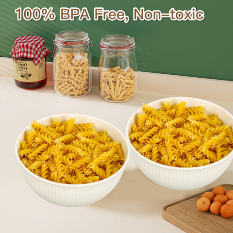 Dotpilgo stackable dinnerware saves space in small kitchens and dorms.