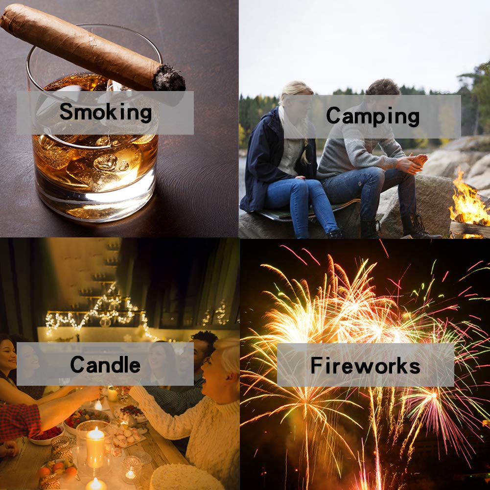 DOUBFIVSY multi-use lighter suits candles, grills, camping, and indoor projects.