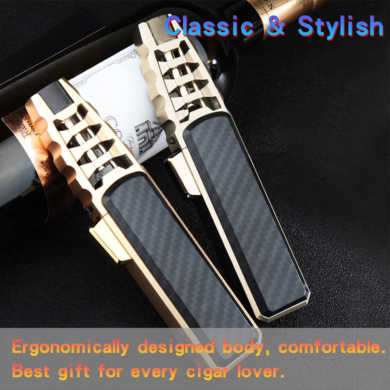 DOUBFIVSY multi-use lighter suits candles, BBQ, camping, indoors and outdoors