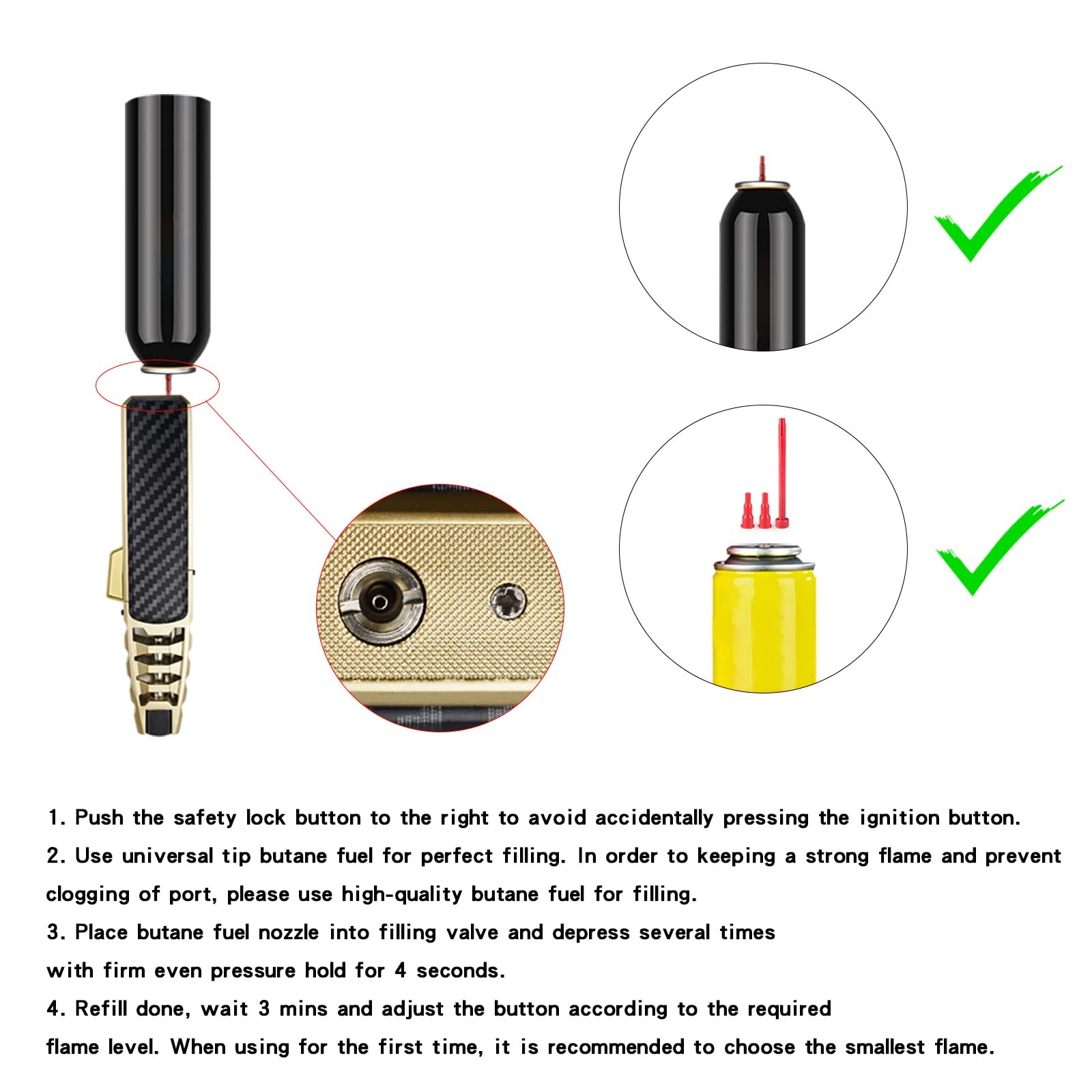 DOUBFIVSY windproof turbo flame performs reliably in gusty conditions.