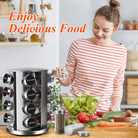 Elegant kitchen spice rack design from DOUBLE 2 C