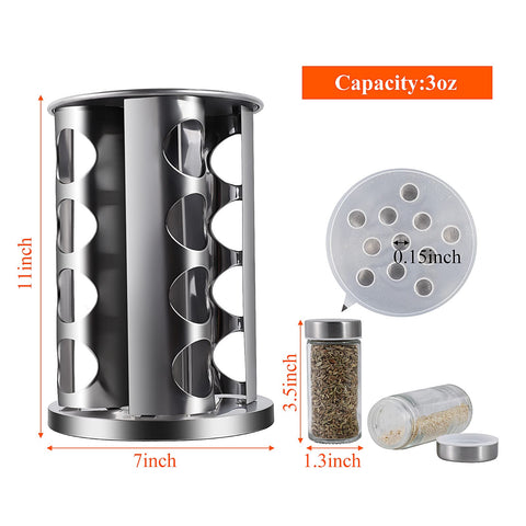 Lead-free glass jars in the DOUBLE 2 C set