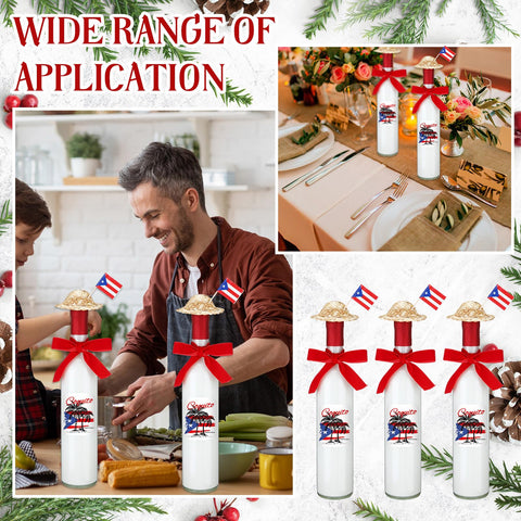 DoubleFill Puerto Rican toothpick flags enhance table presentation and gifting.