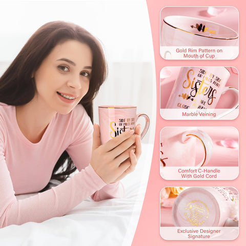 Doublewhale mug with lid and spoon set for a complete gifting experience.