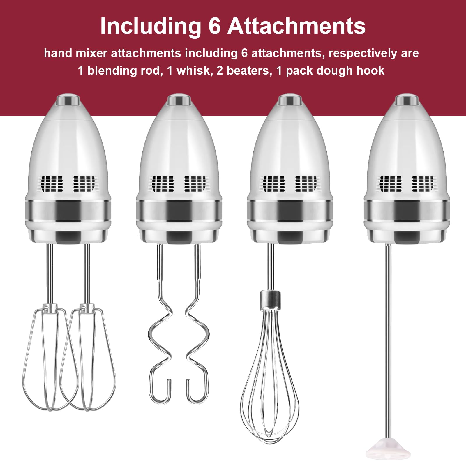 Doufuhua stainless steel attachments durable and easy to clean