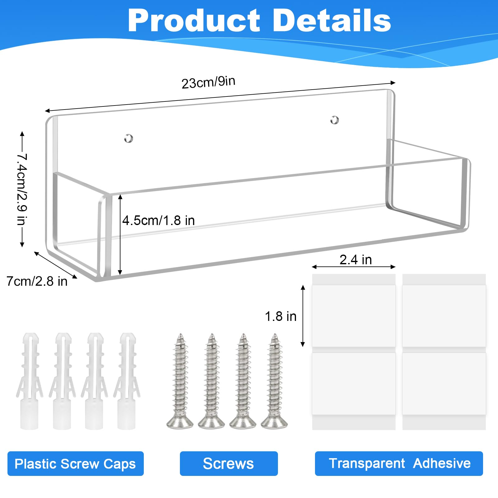 Spice rack available in multiple sizes for versatile kitchen organization.