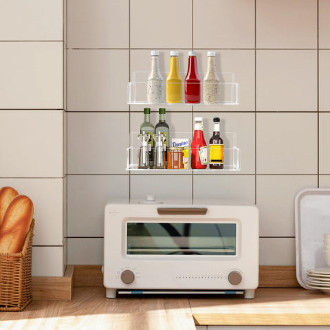 Removable end cover on Douildhaiy spice rack enhances safety and stability.