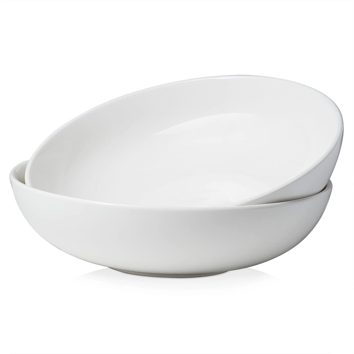 DOWAN 11.5-inch serving bowls offer generous capacity for family salads.