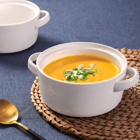 DOWAN 24oz bowls ideal for cereals, stews, and soups.