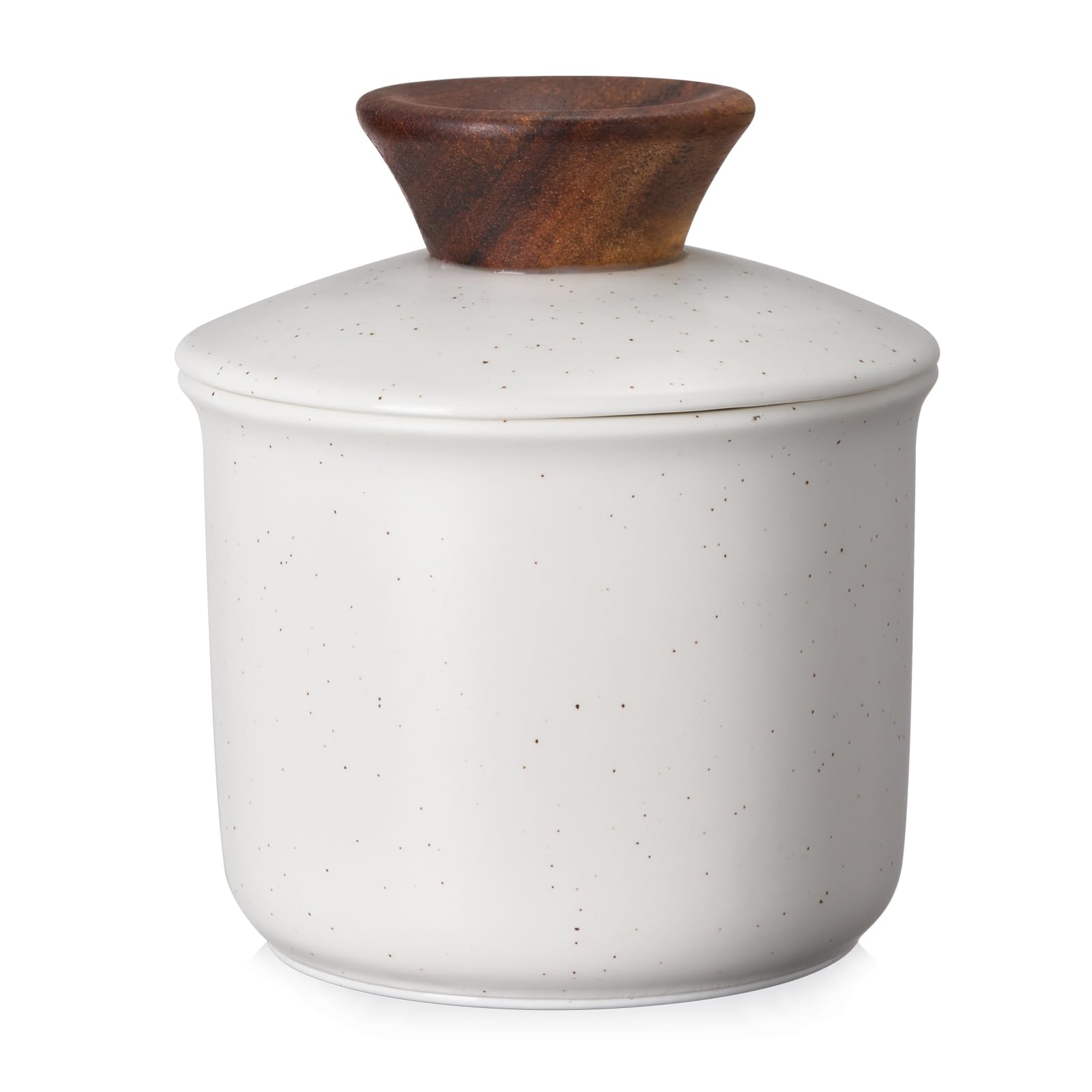Dowan butter crock with waterline maintains ideal softness for easy spreading