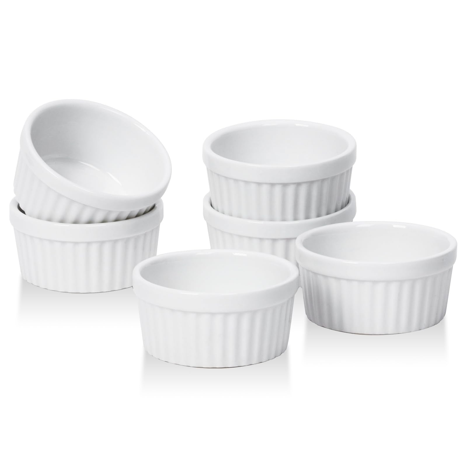 DOWAN dipping bowls 1.5 oz soft white for condiments and sauces