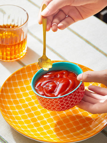 DOWAN dipping bowls stacked neatly for compact storage in small kitchens.