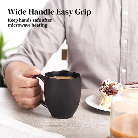 Dowan dishwasher-safe ceramic mug resists stains for effortless cleanup