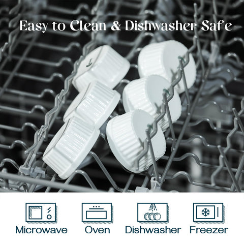 DOWAN easy-clean glaze makes rinsing quick after service