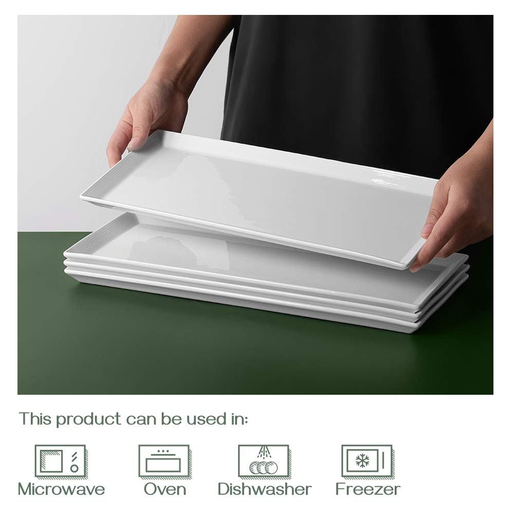 Dowan elegant white design enhances any table setting and decor.