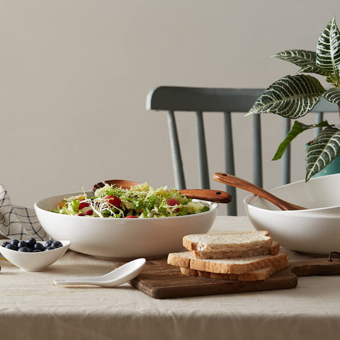 DOWAN extra large 101 oz bowls are great for soups and salads.