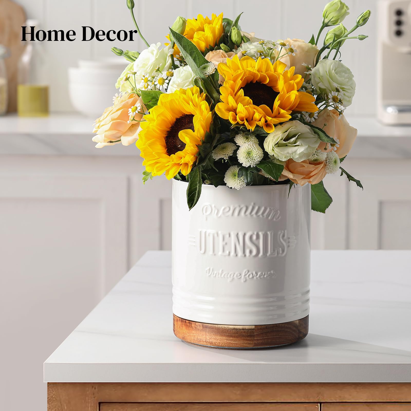 Dowan gift-ready utensil holder suitable for home chefs
