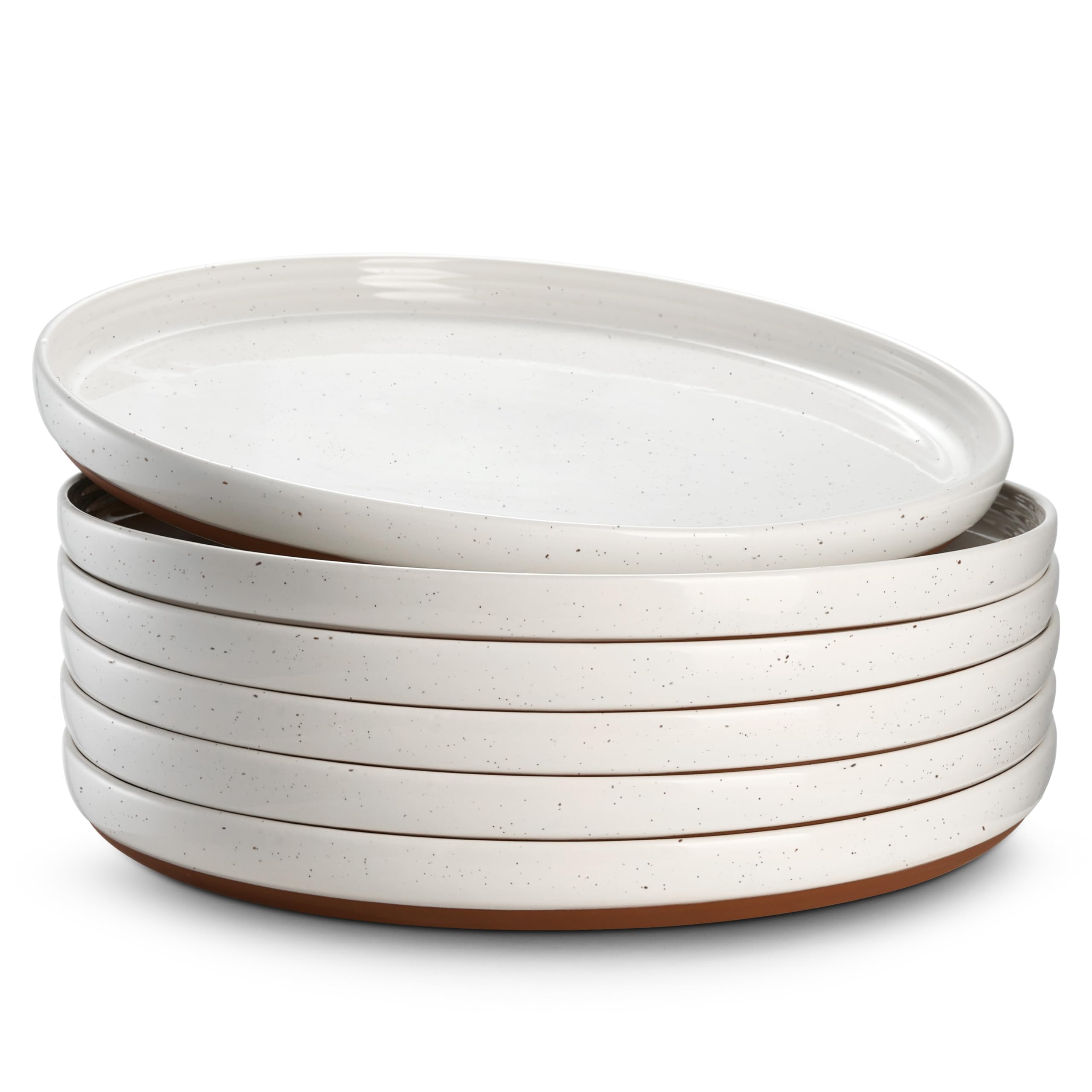 DOWAN large-dinner-plate-10-5-inch ideal for family meals and pasta.