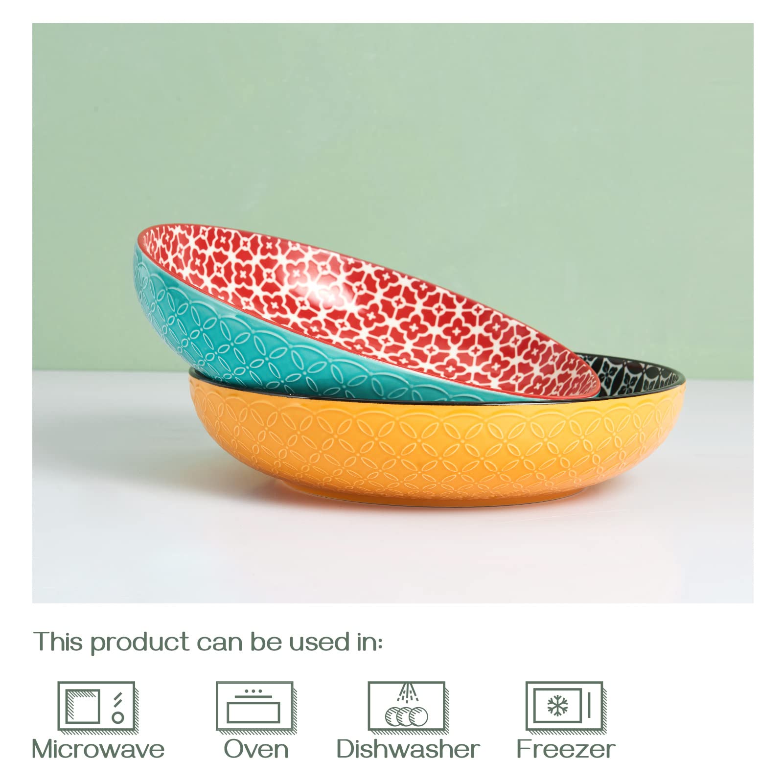Dowan red bowl elevates everyday meals with a bold serving option.