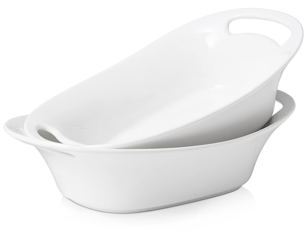 DOWAN large serving bowls with handles for easy passing at meals