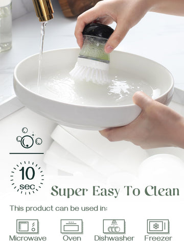 DOWAN microwave and dishwasher-safe bowls symbols, convenient daily meals.
