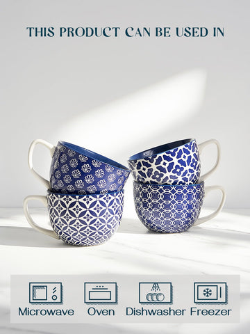 DOWAN mugs are microwave, dishwasher, oven, and fridge safe.