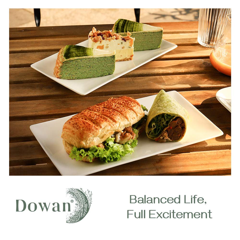 DOWAN microwave and oven-safe platter suitable for quick reheats and elegant tables.