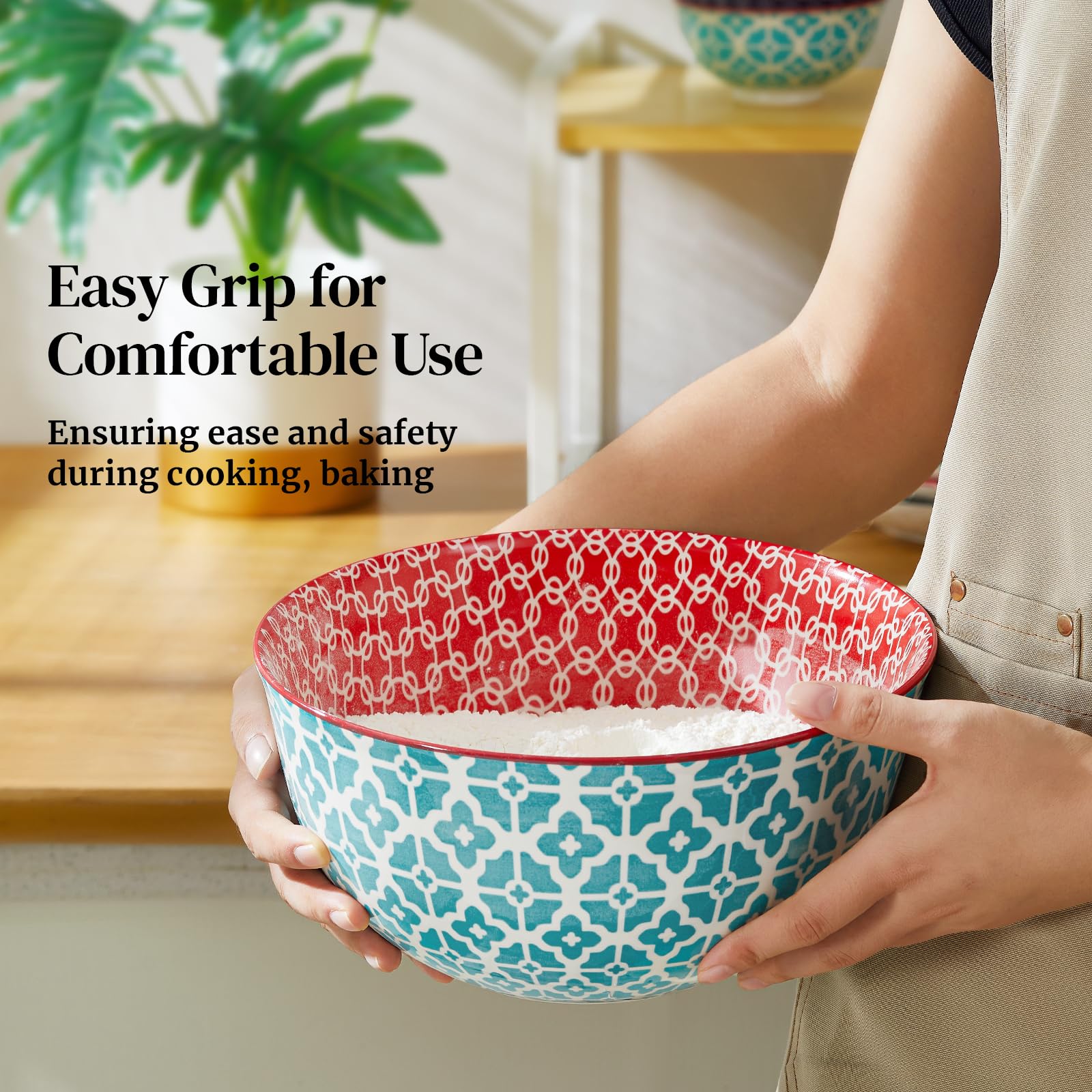 Dowan microwave-safe and dishwasher-safe bowls streamline reheating and cleaning.