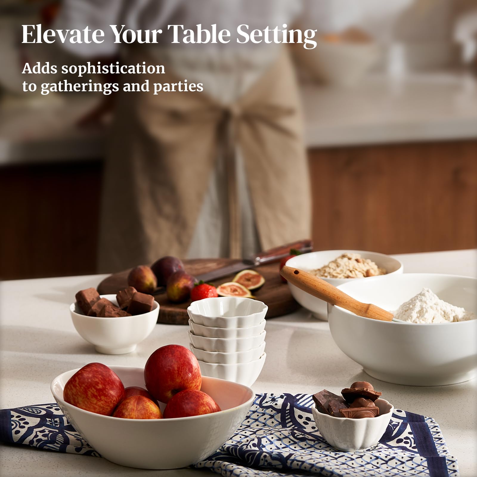 DOWAN mini dessert bowls elevate casual and formal tables