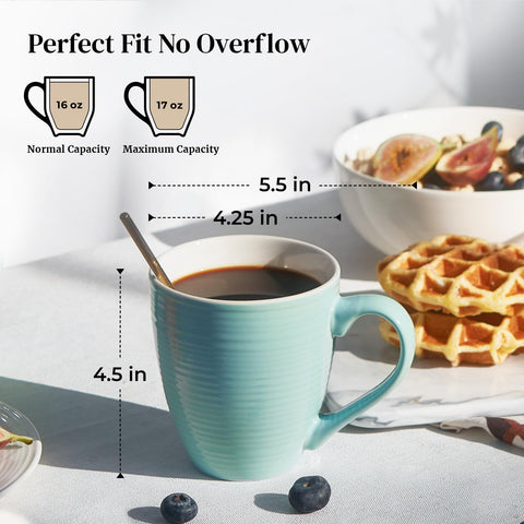 DOWAN mug with enlarged handle for a secure, comfortable grip