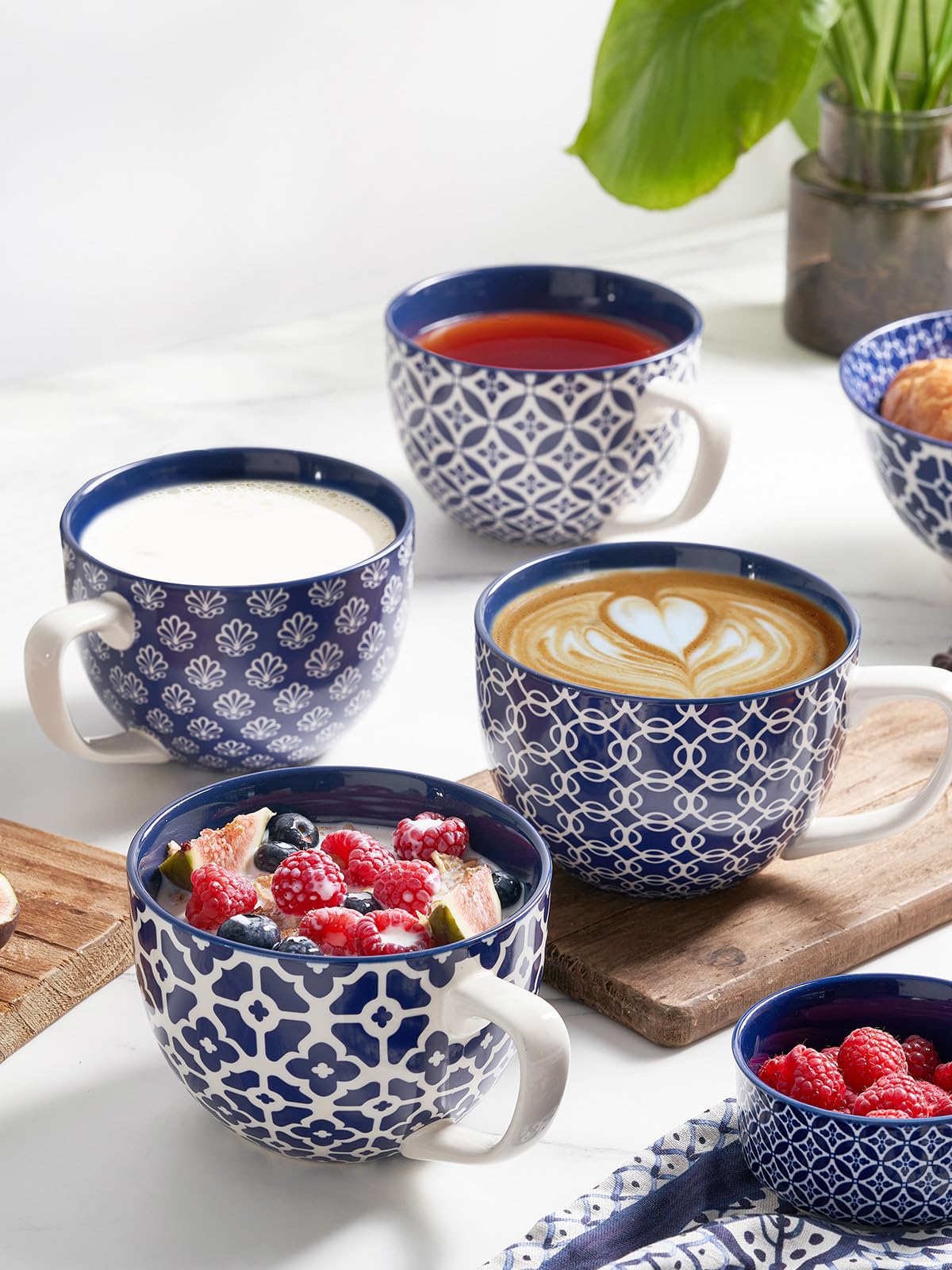 DOWAN porcelain is lead-free and durable for family use.