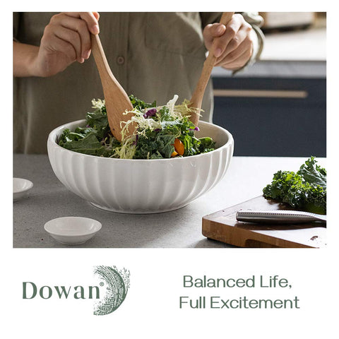 Dowan 2.7-quart capacity pumpkin bowls suitable for soups and family meals