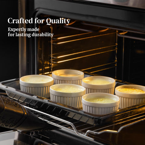DOWAN lava cake 6oz ramekin makes single-serving desserts easy.