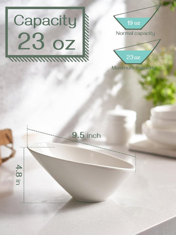 DOWAN porcelain bowls suited for restaurant service and home entertaining.