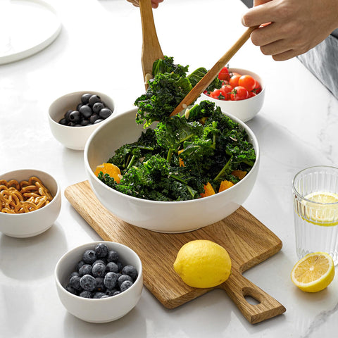 DOWAN 9.5-inch bowls ideal for pasta or pho bowls.