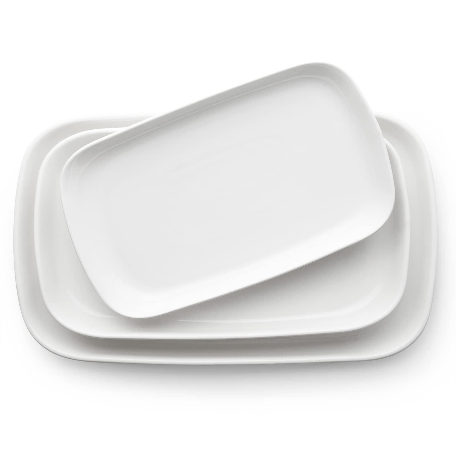 DOWAN 16-inch rectangle serving platter with ample space for turkey, cake, or appetizers