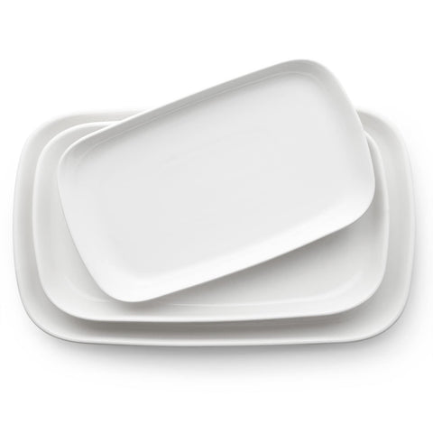 DOWAN 16-inch rectangle serving platter with ample space for turkey, cake, or appetizers