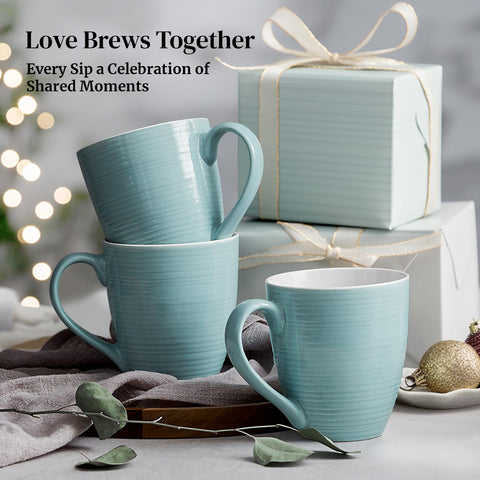 DOWAN turquoise decorative mug suitable for homes and offices