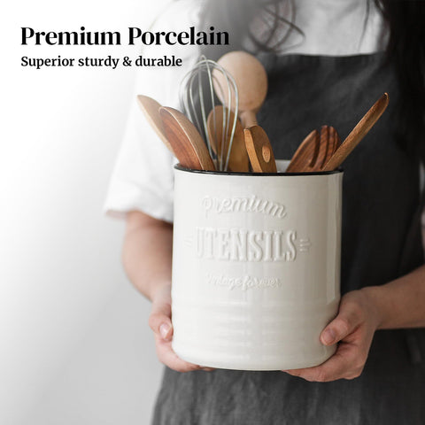 DOWAN vintage farmhouse design adds rustic charm to any kitchen counter.