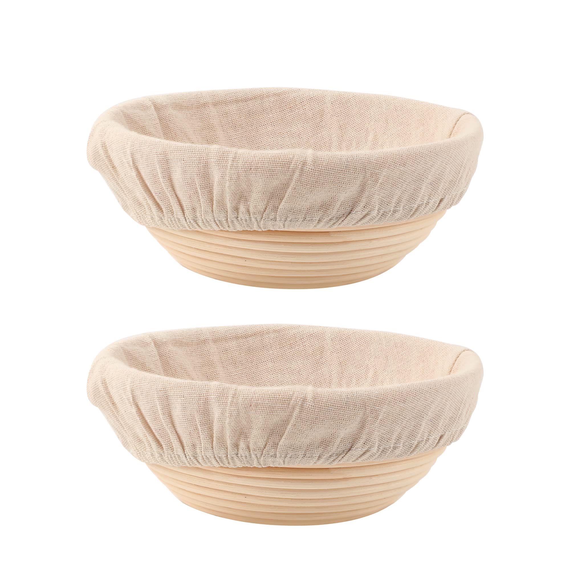 DOYOLLA bread proofing basket 8.5-inch set for shaping artisan sourdough