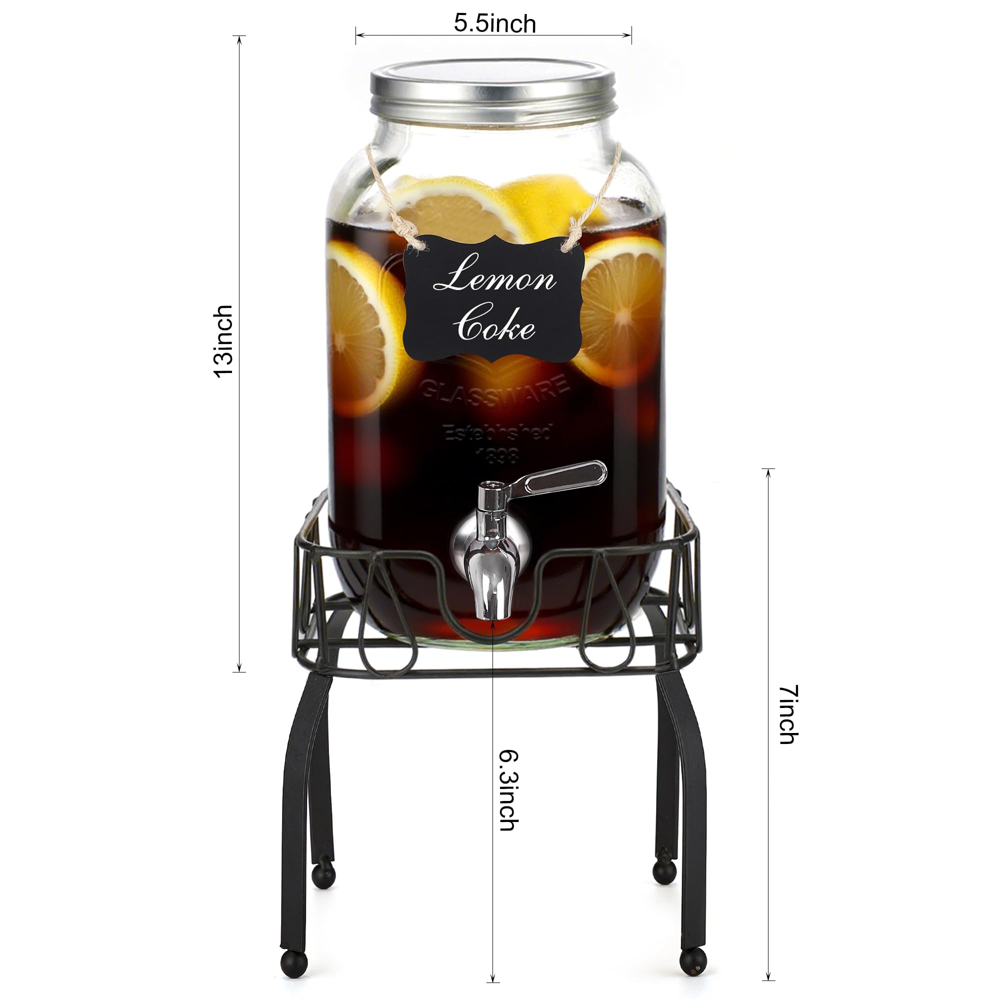 DQAXP transparent dispenser on table showing colorful drinks for gatherings.