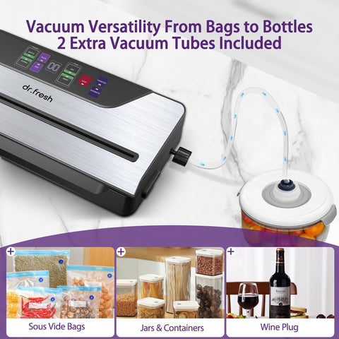 DR.Fresh V30 compact design saves space on small kitchen countertops.