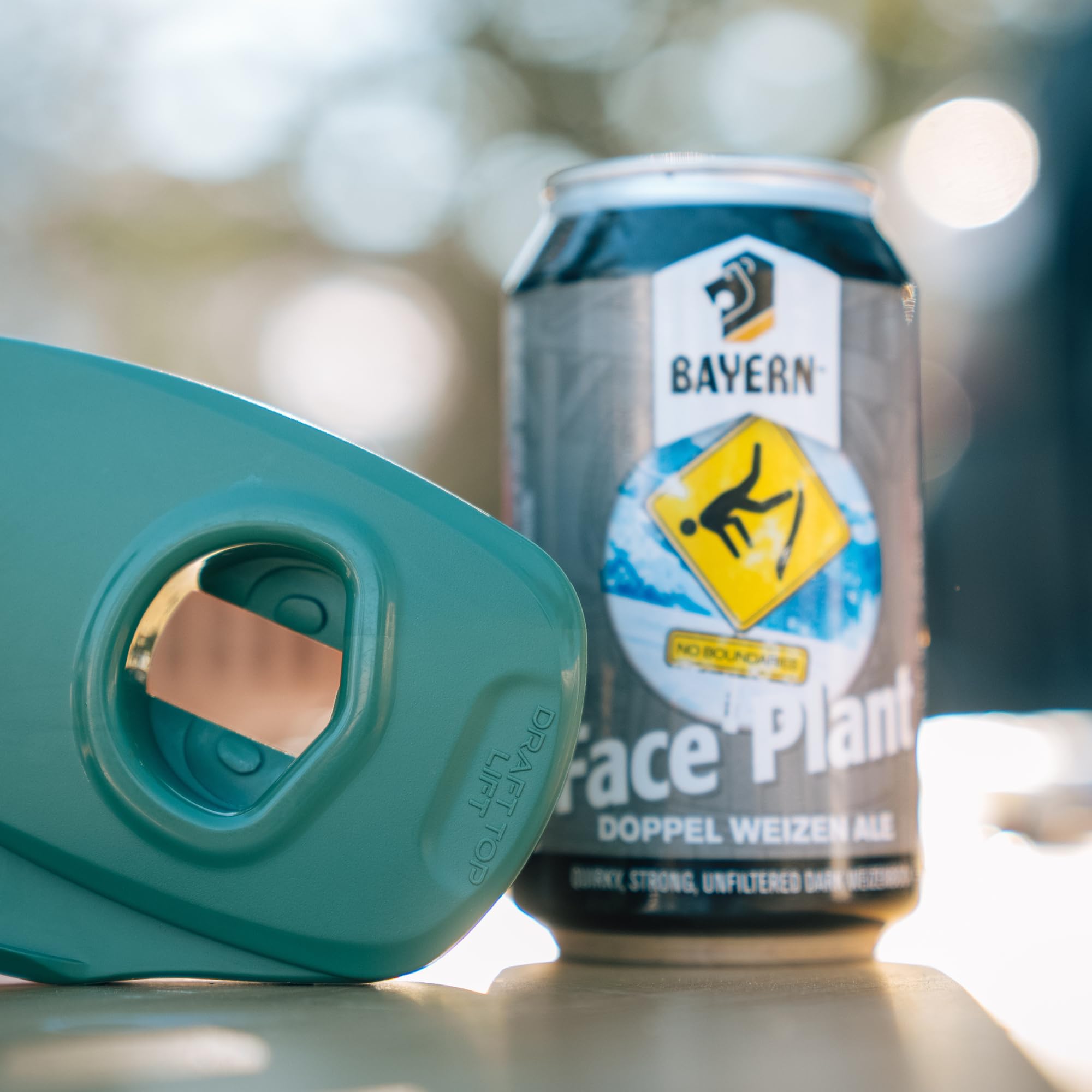 Transforms opened cans into garnish-ready vessels and small shakers