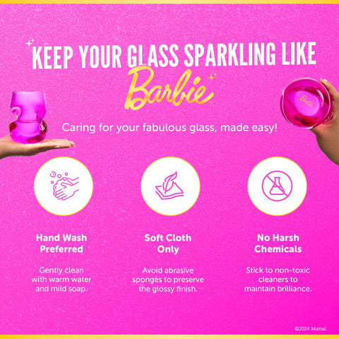 Dragon Glassware Barbie luxury gift packaging ready for gifting