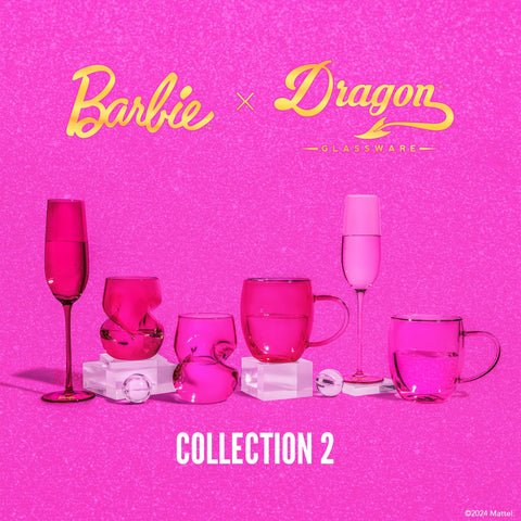 Dragon Glassware Barbie lead-free crystal for daily use and easy cleaning
