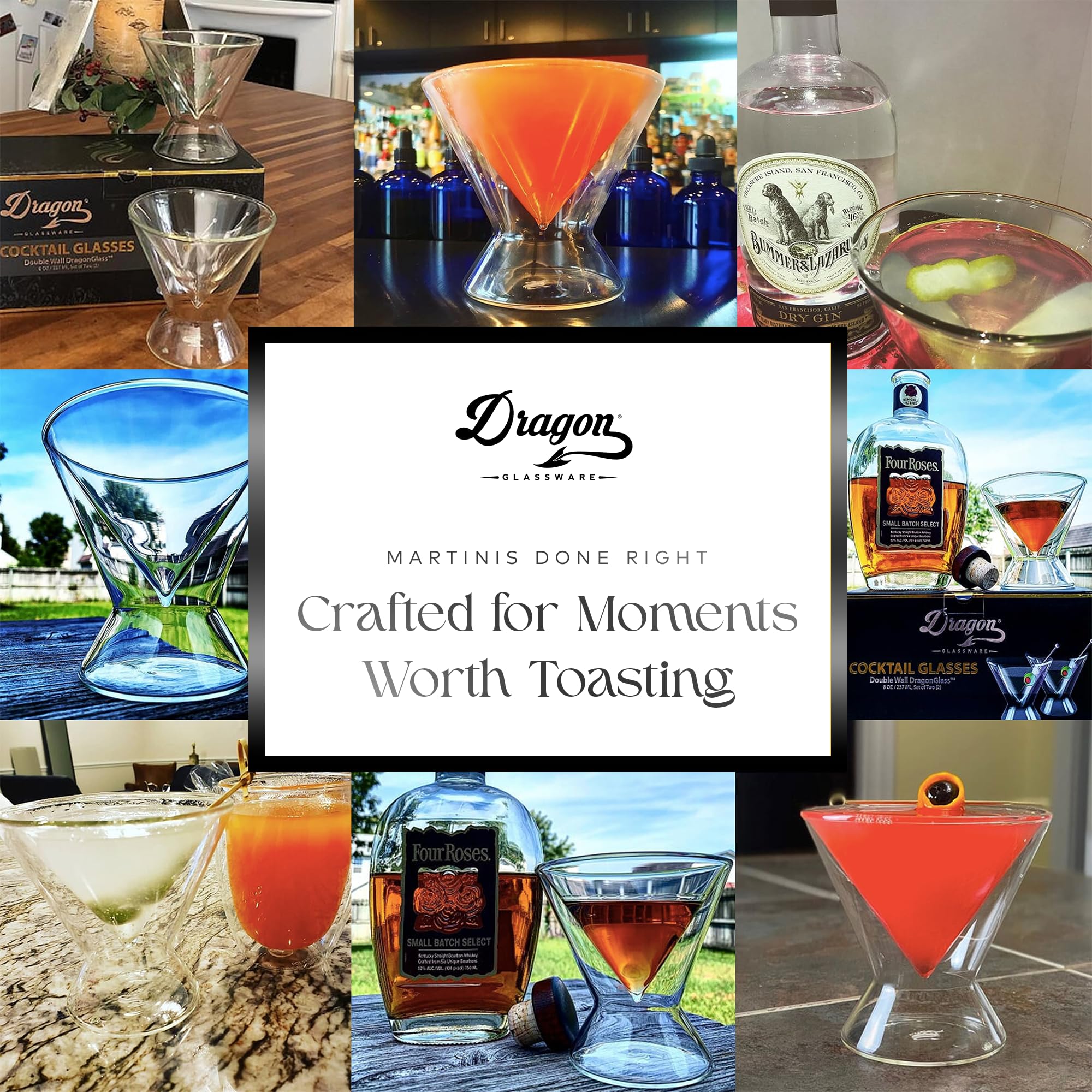 Dragon Glassware durable daily-use glasses elevate any home bar.