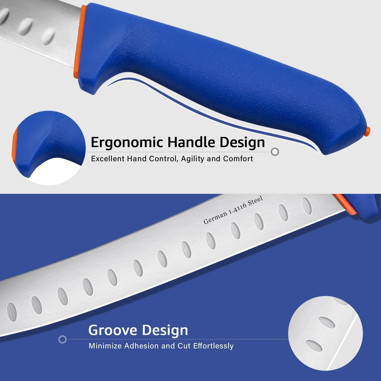 Dragon Riot 6 inch boning knife with razor edge for precise trimming