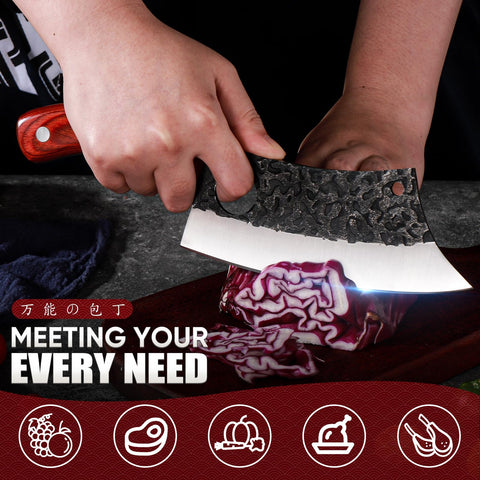 DRAGON RIOT boning knife for precise trimming and deboning.