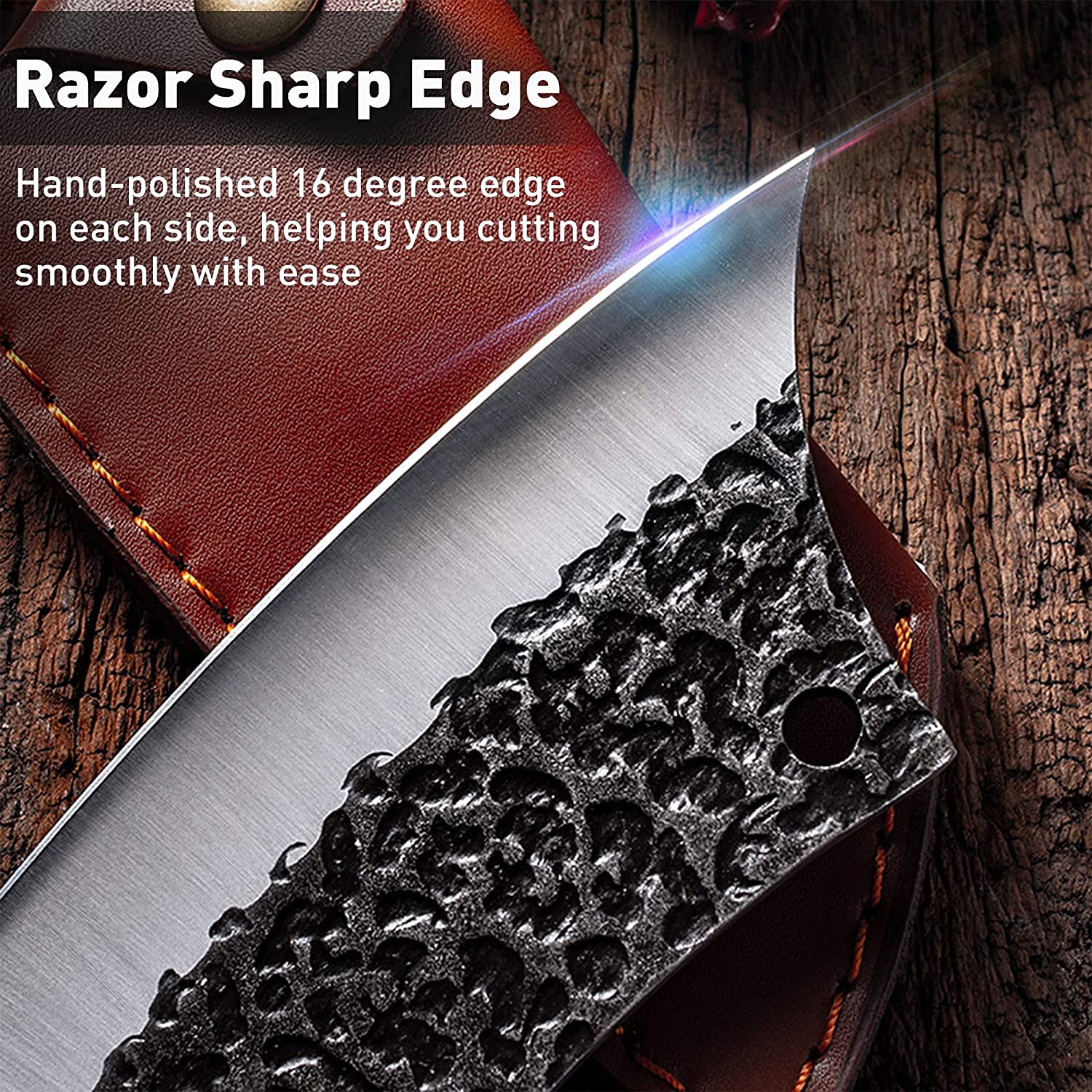 Dragon Riot outdoor sheath belt enables easy carry outdoors.