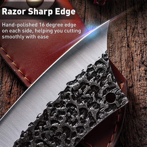 Dragon Riot outdoor sheath belt enables easy carry outdoors.
